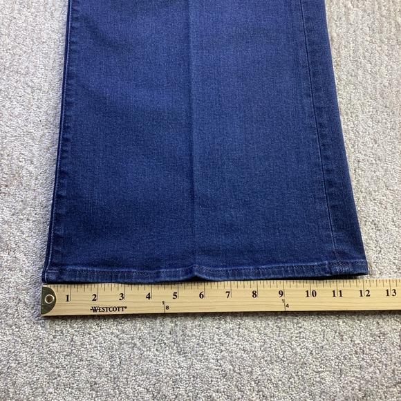 7 For All Mankind Ultra High Rise Jo Wide Leg Jeans Virginia Blue Size 32 NWT - Picture 15 of 16